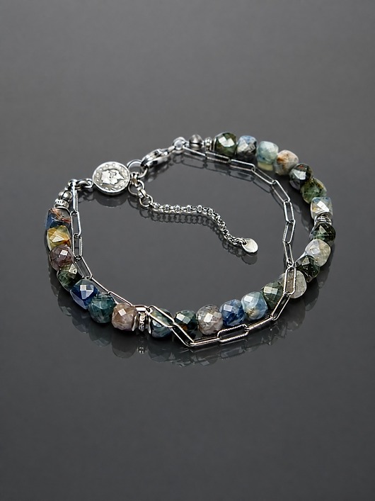 bransoletki wire wrapping Denim jeans vol. 5 - bransoletka