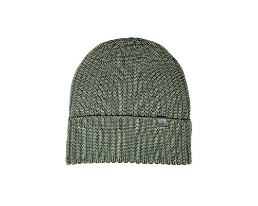 czapki damskie Czapka 100% Merino - Zielona
