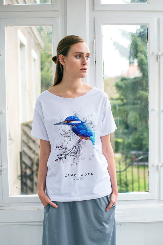 ZIMORODEK Oversize t-shirt GAU great as You