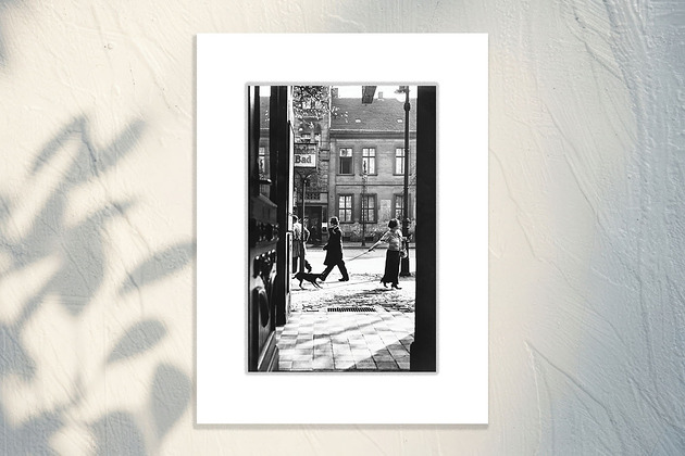 fotografia Fotografia z passe-partout; Krnąbrność