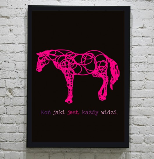 plakaty POSTER - Koń jaki jest...