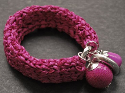 Oxid frutti vers - fushia - bransoletka Buy or Die