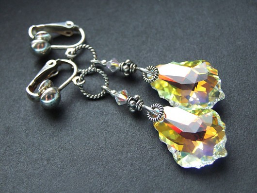 Barokowe - kryształ Swarovski Bali Zapakowane :) Theopanu