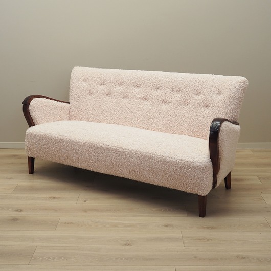 sofy i szezlongi Sofa bukowa, duński design, lata 60, produkcja: Dania