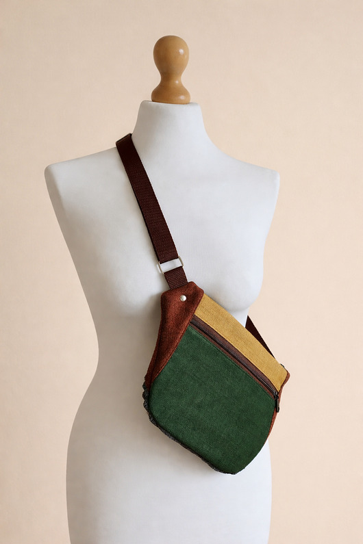 saszetka nerka Damska nerko-torebka.