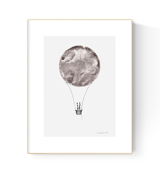 plakaty Obraz 21X30 malowany ręcznie na papierze
