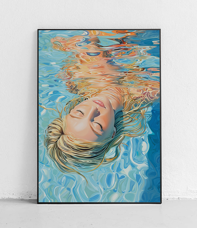 plakaty Plakat Cisza pod wodą