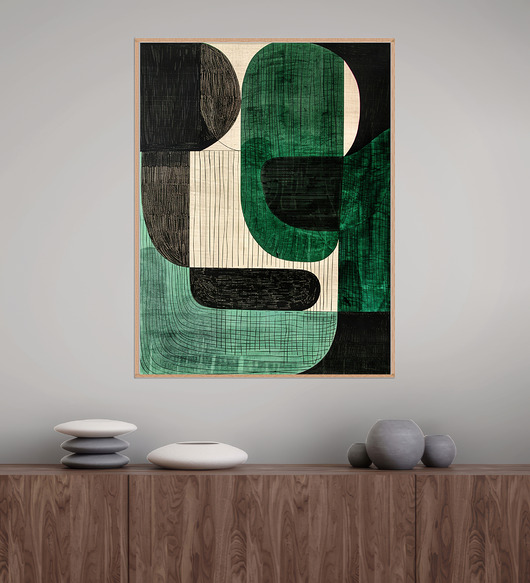 plakaty Geometria natury - Plakat, druk - Minimalizm, Boho, Loft #79