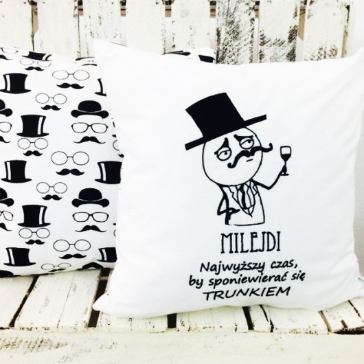 Poduszka Milejdi świtna na prezent Majunto