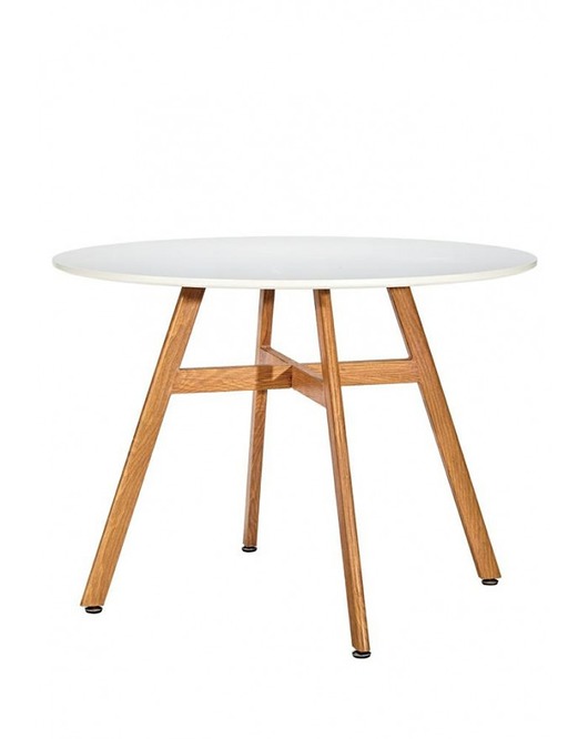 Stół Flat biały 100 cm MIA home