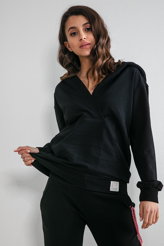Bluza z kapturem F1169 FOBYA