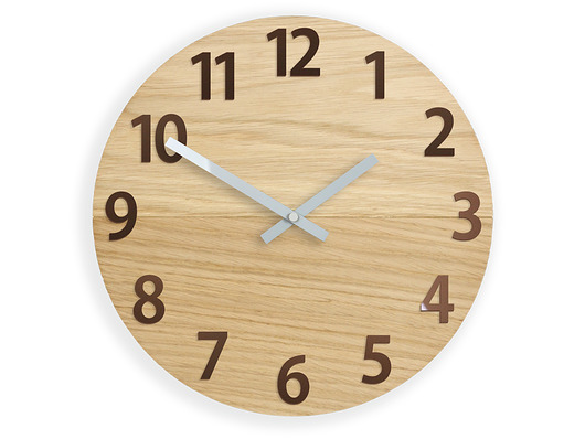 Zegar ścienny Dąb Amadeusz Copper ModernClock