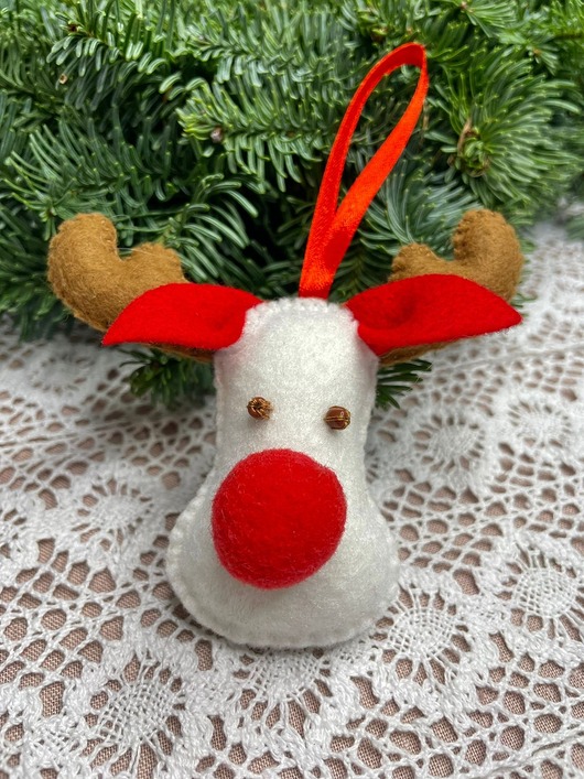 ozdoby choinkowe Świąteczne renifery zawieszki