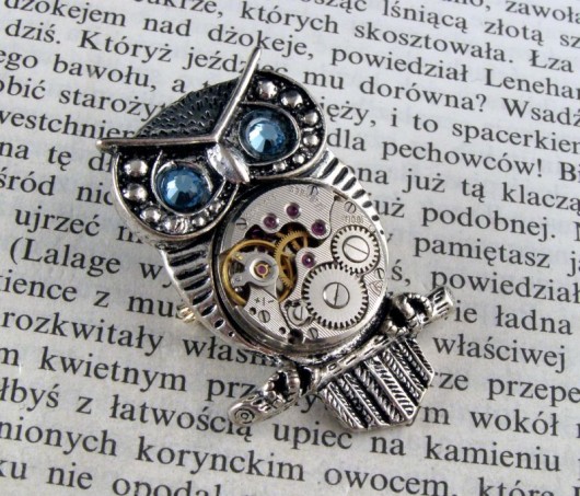Mechaniczna sowa 133 Zegarynki