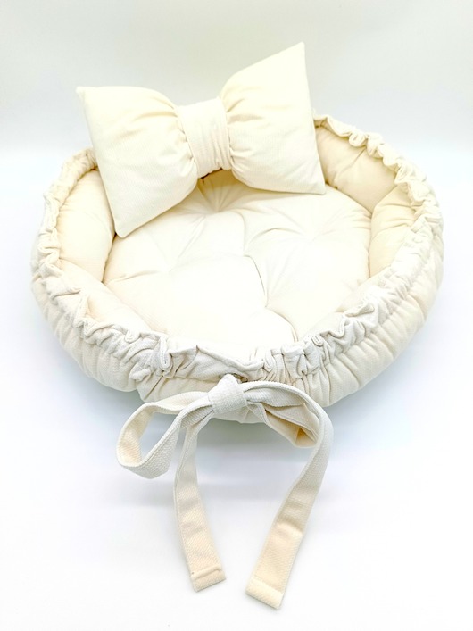 legowiska dla psów i kotów Legowisko VELZU 2w1 Ekri