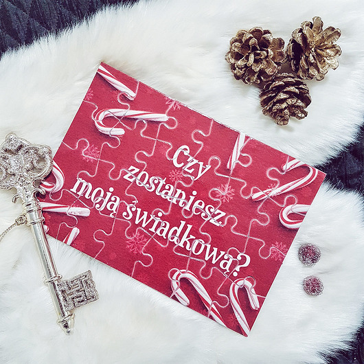 Puzzle dla świadkowej - świąteczne Mocem