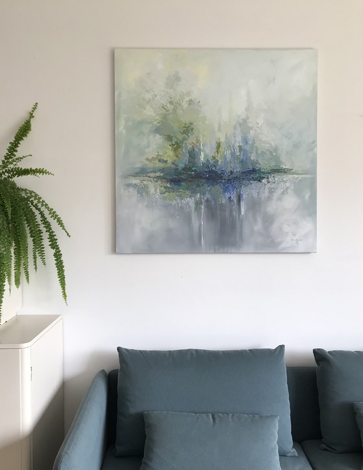 obrazy Obraz na płótnie 100x100 cm, farby akrylowe