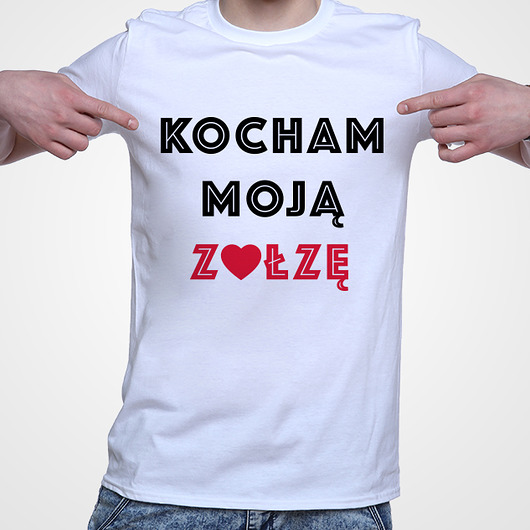 Koszulka dla chłopaka KOCHAM MOJĄ ZOŁZĘ Neogift