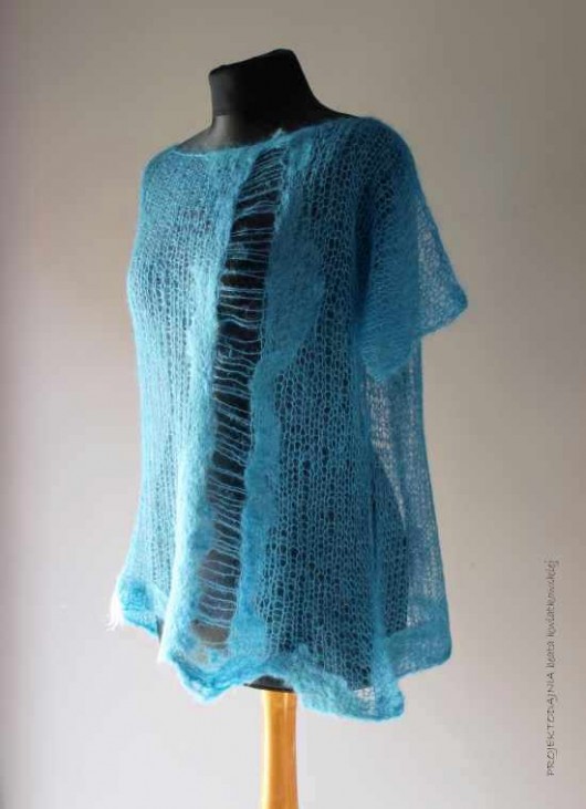 mono blue Garfish Art Gallery