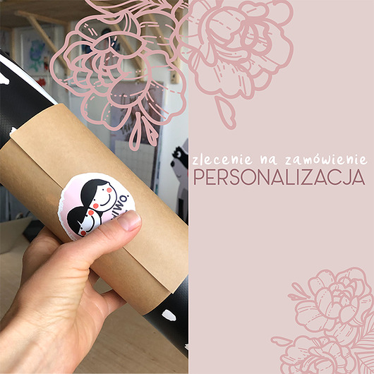 naklejki ścienne do pokoju dziecka zestaw naklejek spersonalizowanych dla Aleksandry