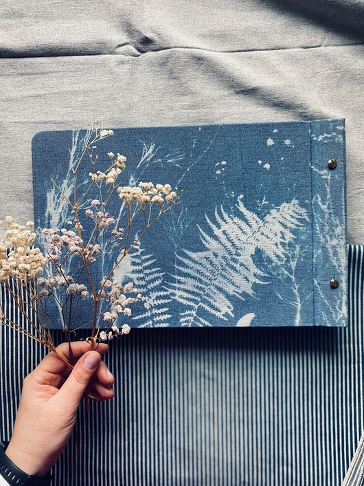 notatniki i albumy Łąka w Błękicie - album na zdjęcia z personalizacją