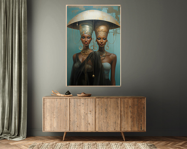 plakaty Oblicza Innych Wymiarów - Plakat - Druk - Abstrakcja, Surrealizm, Loft #12