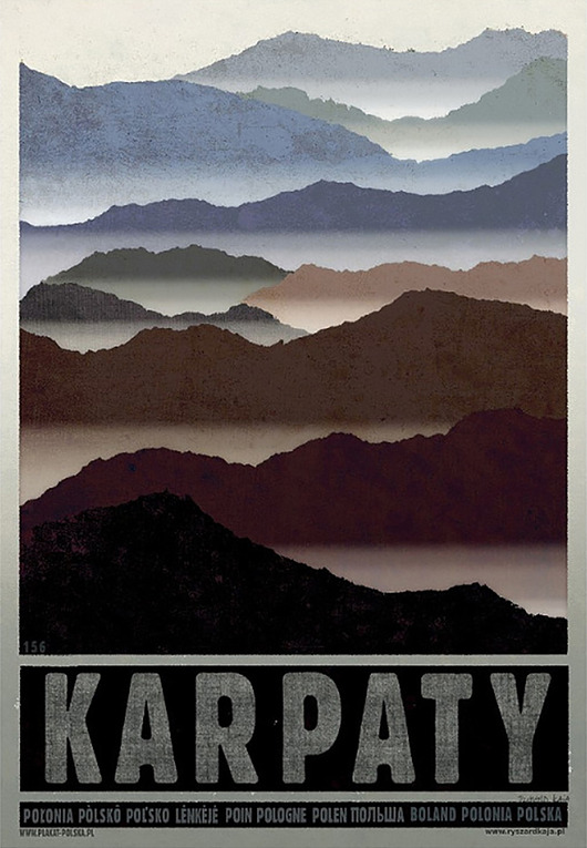 plakaty Plakat Karpaty (R. Kaja) 98x68 cm