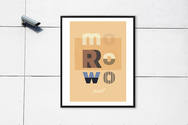 plakaty Plakat z napisem