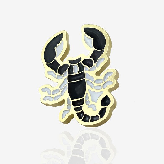 przypinki Pins znak zodiaku "Skorpion"