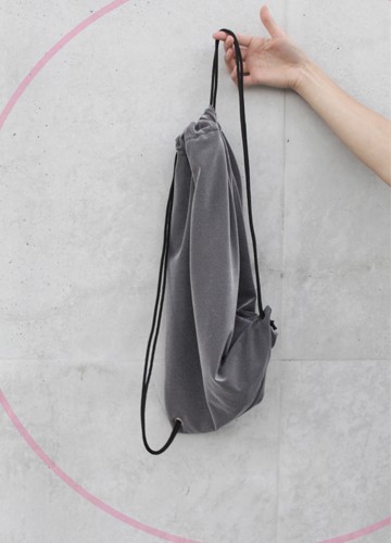 Plecak/Worek srebrny PADA collective