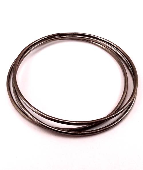 tytanowe bransolety natural silver Pracownia Neores