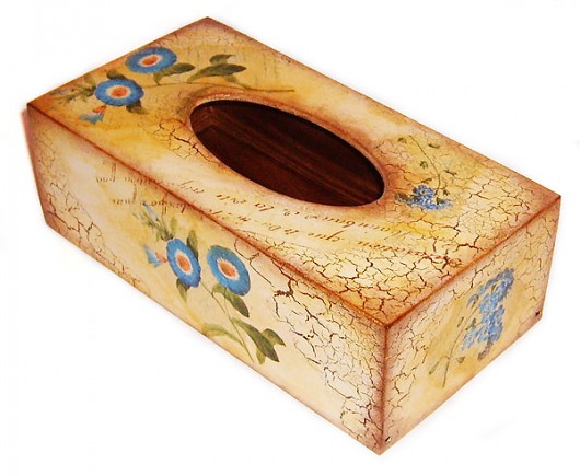 chustecznik *romantica BLUE* II MOLLIK