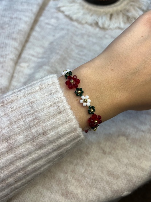bransoletki ze szkła Bransoletka z koralików