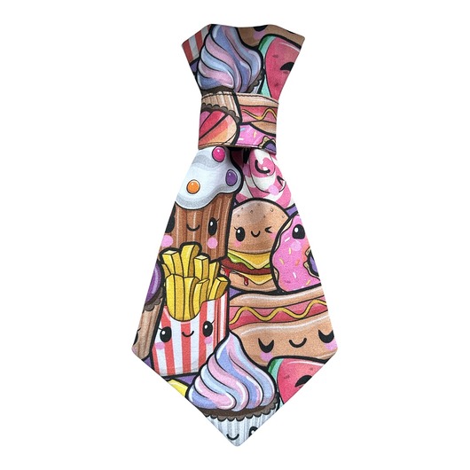 ubranka dla zwierząt Krawat dla psa Sweet Food