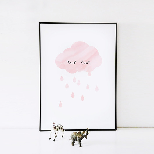 Plakat - Chmurka A3 lemonducky