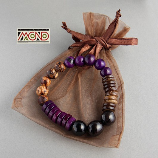 Tagua i kokos w fiolecie Galeria Macondo