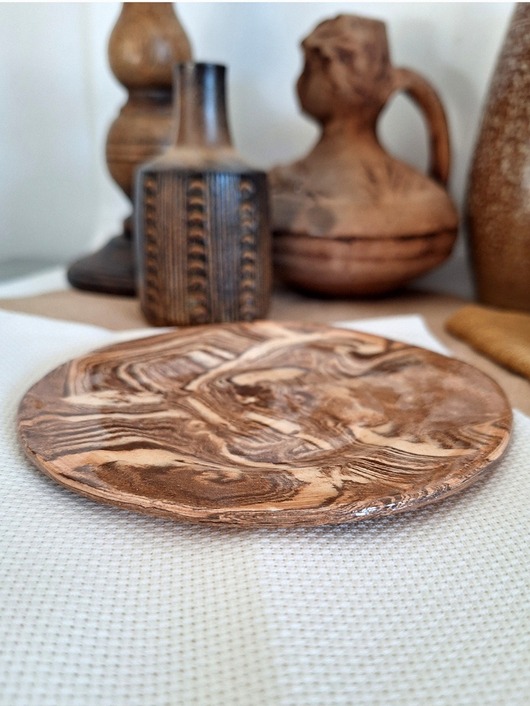 pojemniki na biżuterię Podstawka ceramiczna talerzyk dekoracyjny