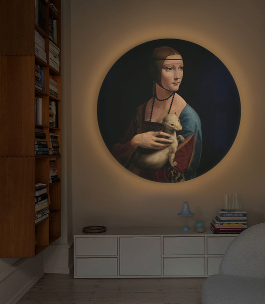 kinkiety Lampa Ścienna - Dots Lighting  Lady with an Ermine