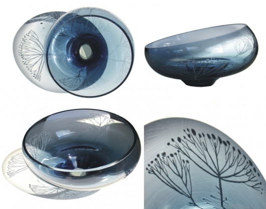 popielata łąka Borowska Glass Design