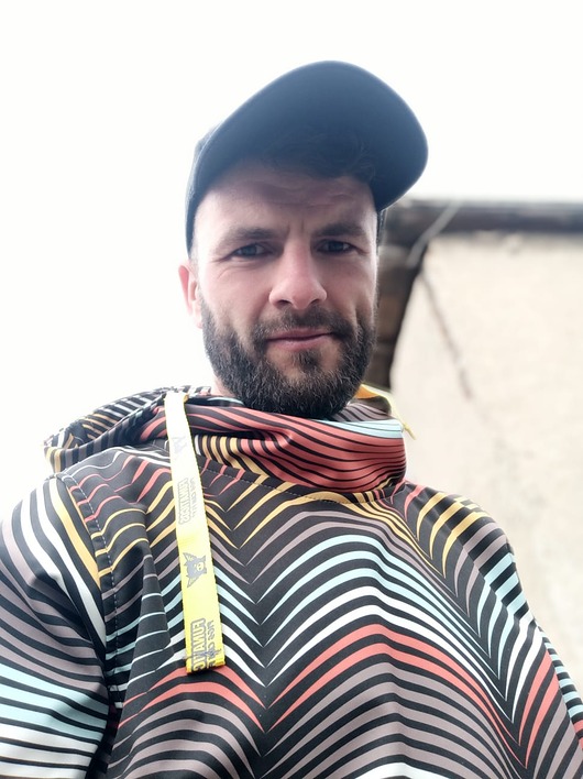 bluza z kapturem damska Bluza "Sajko" na surowo - unisex