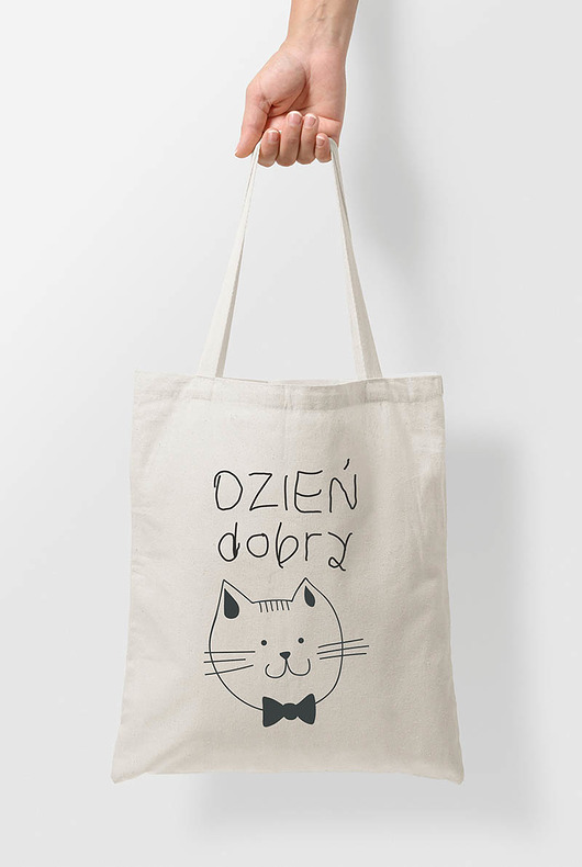 torby na zakupy Eko torba. Kotecek - dzień dobry