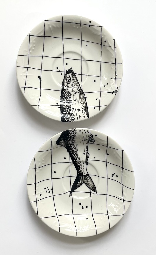 dodatki - różne Ryby puzzle
