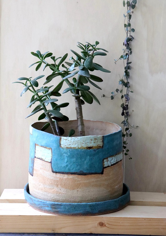 doniczki Duża doniczka ceramiczna