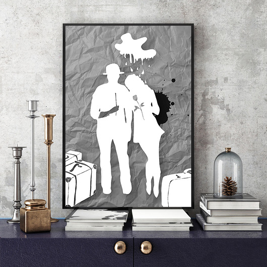Art print... 30x40 cm. Parallel World