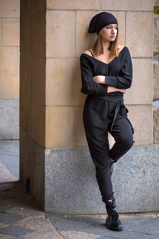 kombinezony damskie Elegancki kombinezon damski