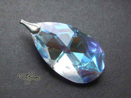 Migdał STRASS - kryształ Swarovski Zapakowany :) Theopanu