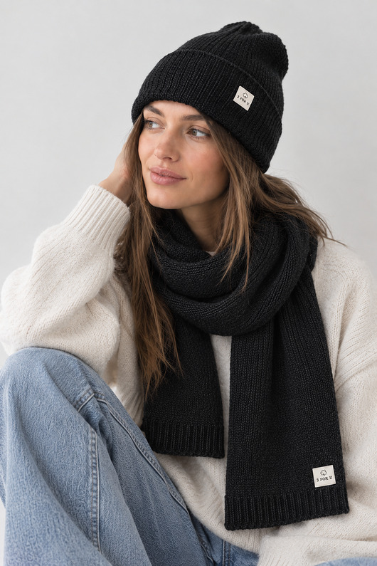 komplety damskie Komplet OLIVIA  Czarny