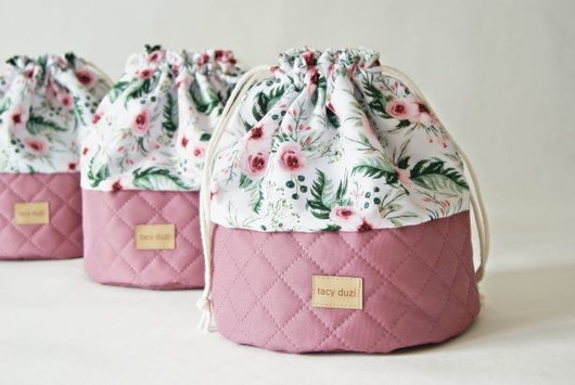 worek-kosmetyczka Pink Rosalie tacy duzi