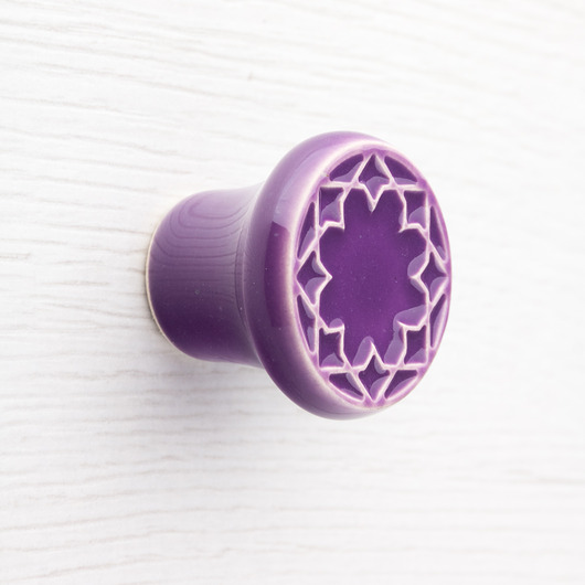 gałki do mebli Gałka do mebli fioletowa, wz.3
