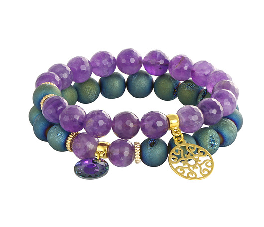 Sada 2 - Violet & seagreen. Lavoga